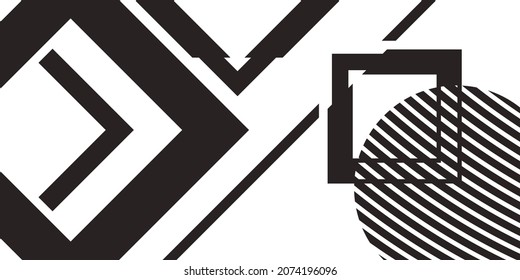 
Resumen del fondo minimalista vectorial. Ilustración geométrica con círculos.