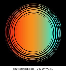 Abstract vector minimalist modern logo design
