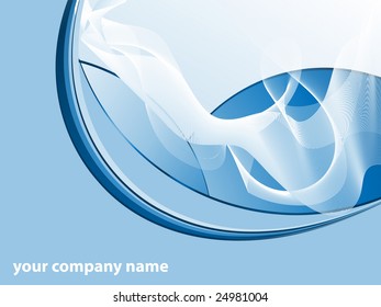 abstract vector modern backdrop with wavy lines for your company presentation