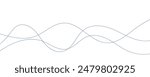 Abstract vector modern background with grey wavy lines and particles. EPS10
