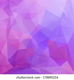 Abstract vector modern background with purple triangle object