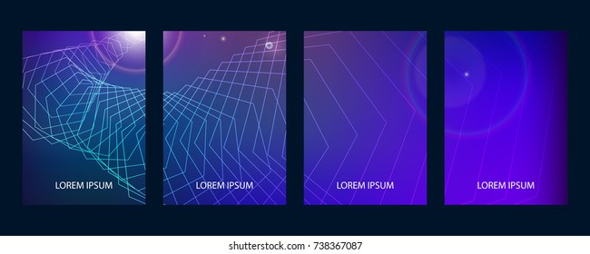 Abstract vector modern brochure / annual report /design templates / future Poster template design