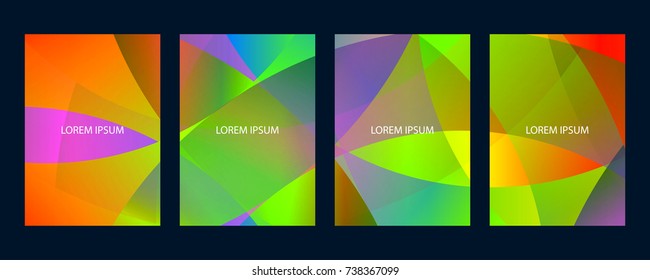 Abstract vector modern brochure / annual report /design templates / future Poster template design
