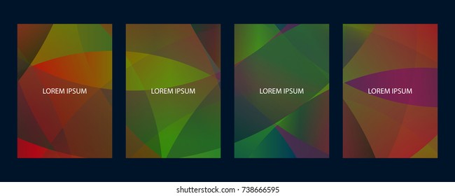 Abstract vector modern brochure / annual report / design templates / future Poster template design