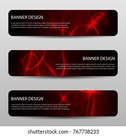 Abstract vector modern brochure or banner with wavy lines / annual report /design templates / future Poster template design