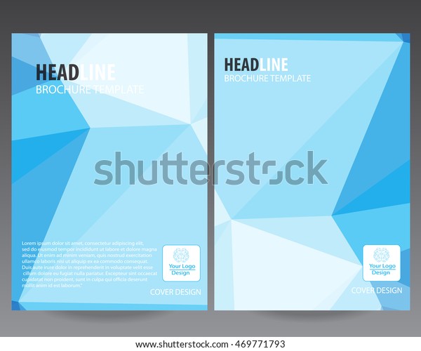 Abstract Vector Modern Brochure Flyer Design Stock Vector Royalty Free