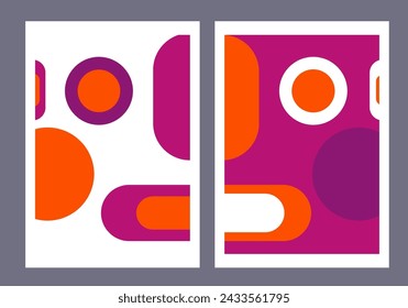 Abstract vector modern cover concept background template