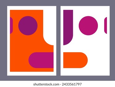 Abstract vector modern cover concept background template