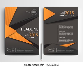 
Abstract vector modern flyers brochure / annual report /design templates / stationery with white background in size a4