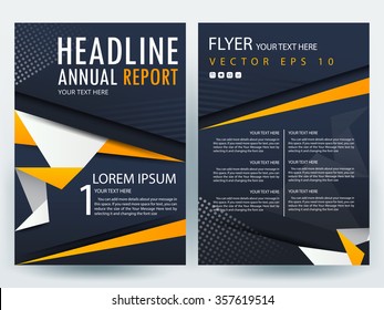 Abstract vector modern flyers brochure / annual report /design templates / stationery with white background in size a4