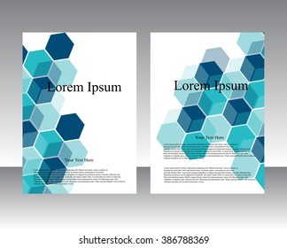 Abstract vector modern flyers brochure, design templates
