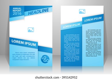 Abstract vector modern flyers brochure, booklet, annual report, design templates with white background in size a4.