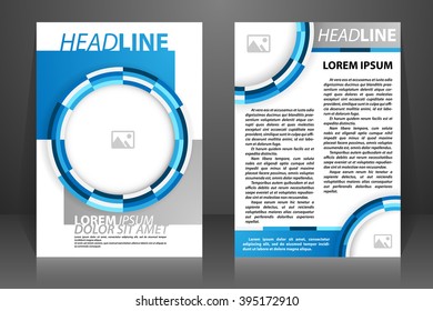 Abstract vector modern flyers brochure, booklet, annual report, design templates with white background in size a4.