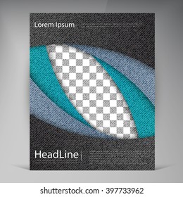 Abstract vector modern flyers brochure. Business brochure flyer design layout template in A4