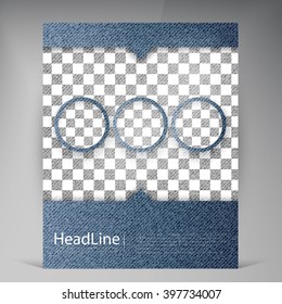 Abstract vector modern flyers brochure. Business brochure flyer design layout template in A4