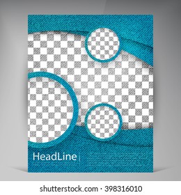 Abstract vector modern flyers brochure. Business brochure flyer design layout template in A4