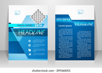 Abstract vector modern flyers brochure, booklet, annual report, design templates with white background in size a4.