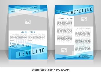 Abstract vector modern flyers brochure, booklet, annual report, design templates with white background in size a4.