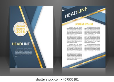 Abstract vector modern flyers brochure, booklet, annual report, design templates with white background in size a4.