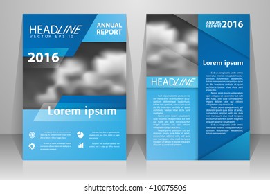 Abstract vector modern flyers brochure, booklet, annual report, design templates with white background in size a4.