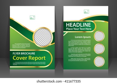 Abstract vector modern flyers brochure, booklet, annual report, design templates with white background in size a4.