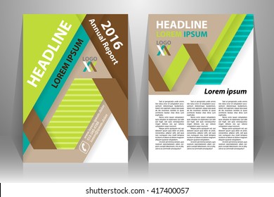 Abstract vector modern flyers brochure, booklet, annual report, design templates with white background in size a4.