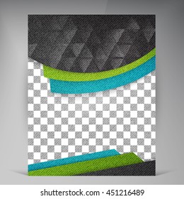 Abstract vector modern flyers brochure. Business brochure flyer design layout template in A4