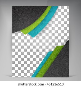 Abstract vector modern flyers brochure. Business brochure flyer design layout template in A4