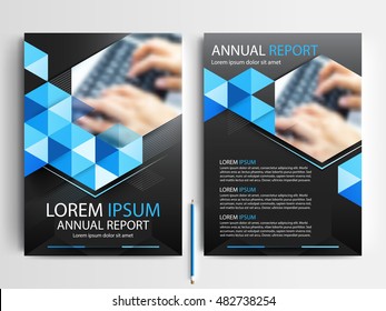 Abstract vector modern flyers brochure / annual report /design templates / stationery with white background in size a4