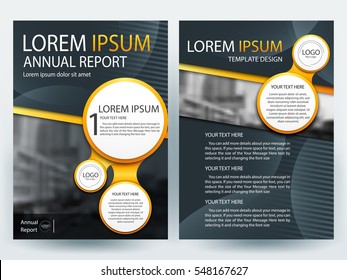 Abstract vector modern flyers brochure / annual report /design templates / stationery with white background in size a4