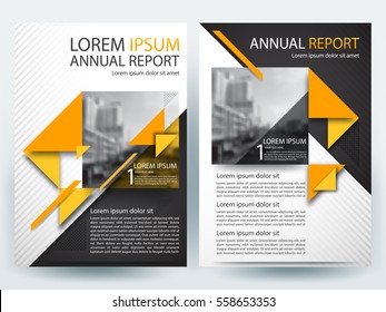 Abstract vector modern flyers brochure / annual report /design templates / stationery with white background in size a4