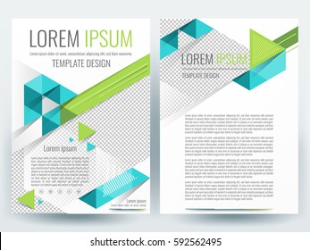 Folleto de volantes modernos vectoriales/informe anual/plantillas de diseño/papel de fondo blanco de tamaño a4