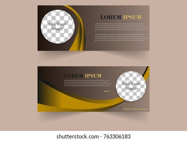 Abstract vector modern flyers brochure. Business brochure flyer design layout template in A4 circles