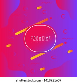 Abstract vector modern geometric background design