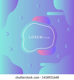 Abstract vector modern geometric background design
