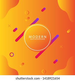 Abstract vector modern geometric background design