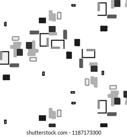 Abstract vector monochrome background. Halftone illustration pattern