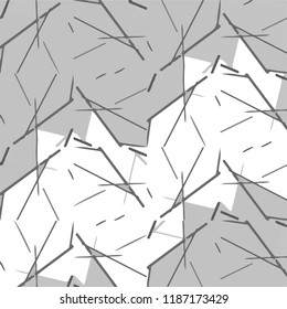 Abstract vector monochrome background. Halftone illustration pattern