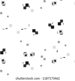 Abstract vector monochrome background. Halftone illustration pattern