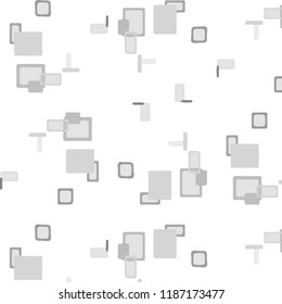 Abstract vector monochrome background. Halftone illustration pattern