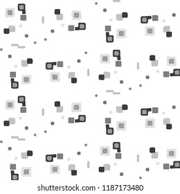 Abstract vector monochrome background. Halftone illustration pattern
