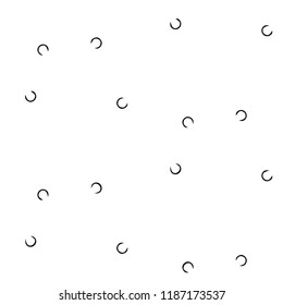 Abstract vector monochrome background. Halftone illustration pattern