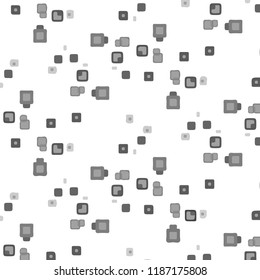 Abstract vector monochrome background. Halftone illustration pattern