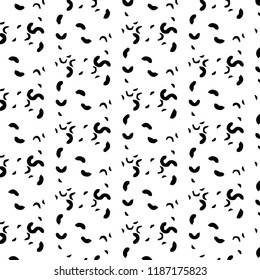 Abstract vector monochrome background. Halftone illustration pattern