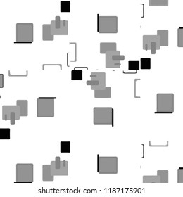 Abstract vector monochrome background. Halftone illustration pattern
