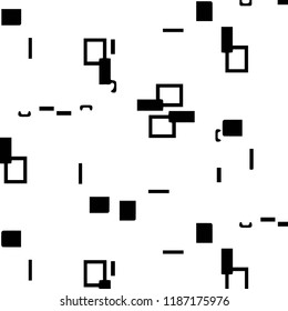 Abstract vector monochrome background. Halftone illustration pattern
