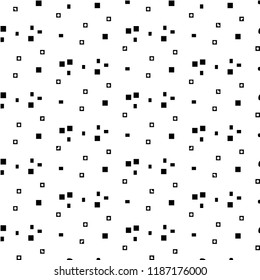 Abstract vector monochrome background. Halftone illustration pattern