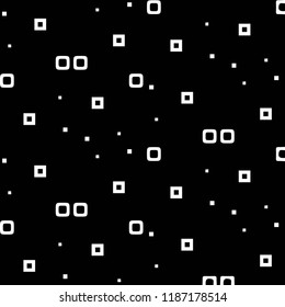 Abstract vector monochrome background. Halftone illustration pattern