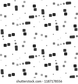 Abstract vector monochrome background. Halftone illustration pattern