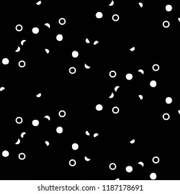 Abstract vector monochrome background. Halftone illustration pattern